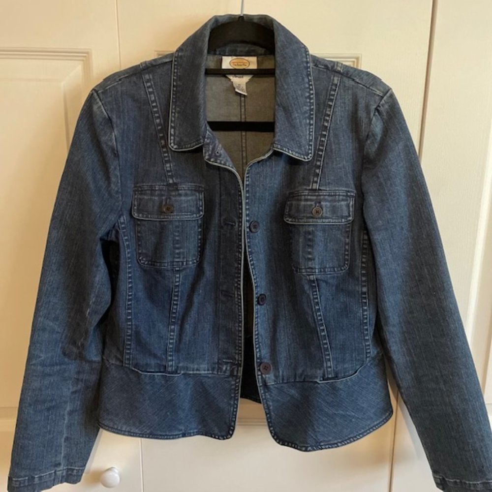 🌻🌷Tailored Jean Jacket from Talbots - Size 10